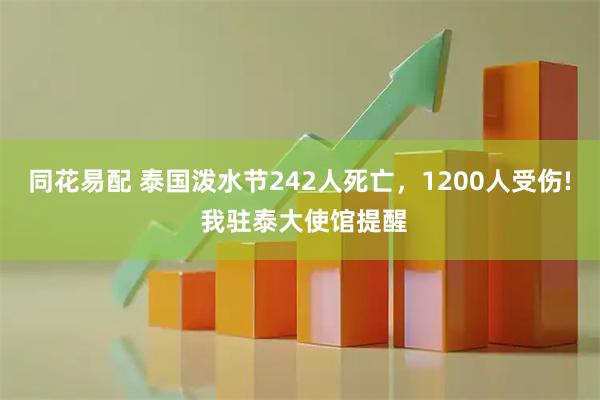 同花易配 泰国泼水节242人死亡，1200人受伤! 我驻泰大使馆提醒